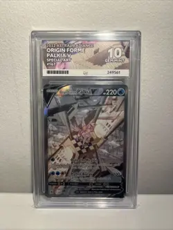 ACE 10 Origin Forme Palkia V 167/189 Pokemon TCG Perfect Subgrades - Image 1