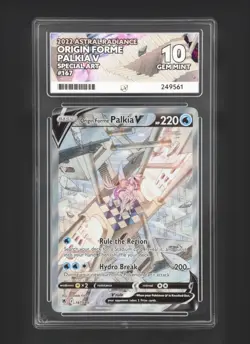 ACE 10 Origin Forme Palkia V 167/189 Pokemon TCG Perfect Subgrades - Image 3