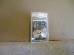 2023 BOWMAN CHROME LAZARO MONTES #CPALM 1ST PROSPECT AUTO PSA 10 GEM MINT M'S - Image 1