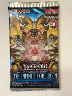 YuGiOh 1st Edition English The Infinite Forbidden Booster Packs! - Image 1