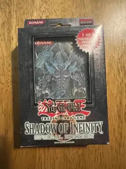 Yu-gi-oh Special Edition SHADOW OF INFINITY Factory Sealed Box (3 pack) - Image 1
