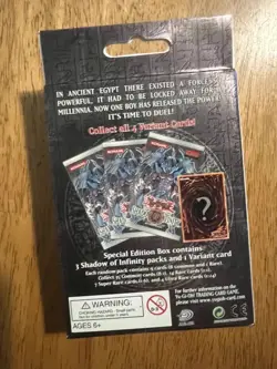 Yu-gi-oh Special Edition SHADOW OF INFINITY Factory Sealed Box (3 pack) - Image 2