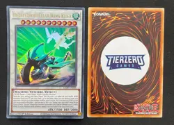 Yugioh Hi-Speedroid Clear Wing Rider LED8-EN006 Ultra Rare 1st Edition Near Mint - Image 1