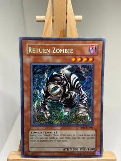 Return Zombie - Secret Rare PP01-EN006 - LP - YuGiOh - Image 1