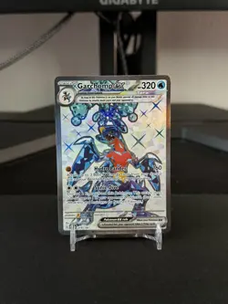 Garchomp ex 219/182 Holo Ultra Rare Pokemon TCG Paradox Rift NM Card Condition - Image 1
