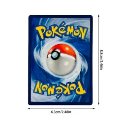 Pokemon Pikachu Starry Night Van Gogh Beautiful Moon ACG Star Trading Card New - Image 3