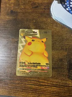 Pikachu VMAX 44/185 Pokemon Vivid Voltage Full Art Holo NM Near Mint TCG Card - Image 2