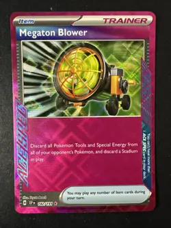 Pokemon TCG Megaton Blower Surging Sparks 182/191 Ace Spec Card - Image 1