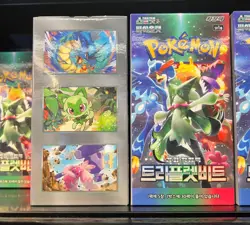 Pokemon Card Scarlet & Violet Triplet Beat Booster Box sv1a Korean - Image 4