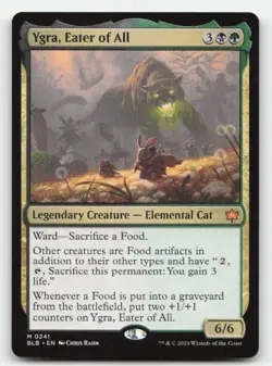 Ygra, Eater of All 241 Mythic Bloomburrow Magic: The Gathering Near Mint - Image 1