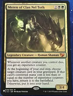 Meren of Clan Nel Toth - Mystery Booster The List - MTG Magic - NM - Mythic - Image 1