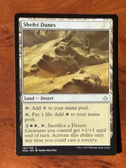 Shefet Dunes MTG Magic the Gathering Card NM Near Mint HOU - Image 1