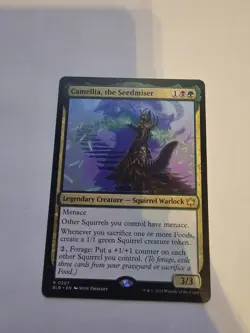 Camellia, the Seedmiser Foil R Bloomburrow 207 NM - Image 1