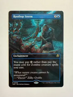 Rooftop Storm (Borderless) 306 MTG Innistrad Remastered - Image 1