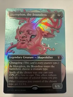 Morophon, the Boundless (Textured Foil) Commander Masters Foil - Image 1