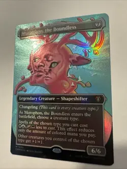 Morophon, the Boundless (Textured Foil) Commander Masters Foil - Image 2