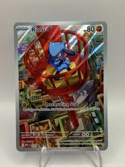2025 Pokemon Mega Evolutions Riolu Black Star Promo #10 - Image 1