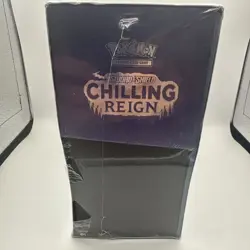 Pokemon Chilling Reign Elite Trainer Box Factory Sealed Small Rip - Image 2