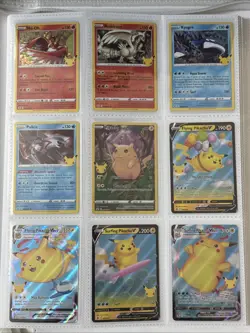 Pokemon 2021 Celebrations Master set With Promos, McDonald’s Holo Set & Binder. - Image 1