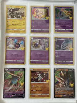 Pokemon 2021 Celebrations Master set With Promos, McDonald’s Holo Set & Binder. - Image 2