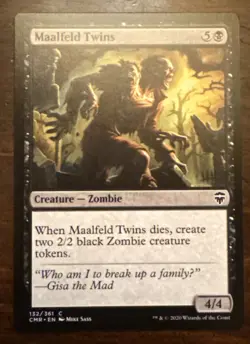 MTG CMR Commander Legends Maalfeld Twins Card 132/361 C Magic The Gathering - Image 1