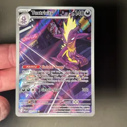 Toxtricity Illustration Rare Pokemon Mega Evolution Phantasmal Flames 103/94 NM - Image 1
