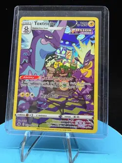 Pokemon Crown Zenith Galarian Gallery Toxtricity Ultra Rare #GG09/GG70 NM - Image 1
