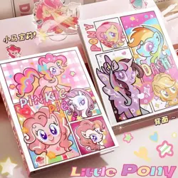 My Little Pony A5 Photo Album Binder Card Storage MLP Pinkie Rainbow Twilight - Image 1