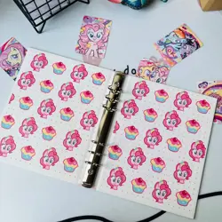My Little Pony A5 Photo Album Binder Card Storage MLP Pinkie Rainbow Twilight - Image 4