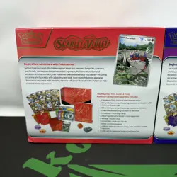 Koraidon & Miraidon Pokemon Center Elite Trainer Box Scarlet Violet ETB SEALED - Image 5