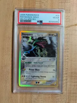 Pokemon TCG Rayquaza Delta Species 2005 GRADED PSA 4 - Image 1
