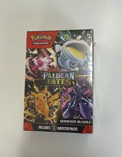 Pokemon TCG - Scarlet & Violet - Paldean Fates Booster Bundle - Sealed New - Image 1