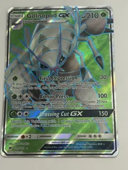 Golisopod GX - 129/147 - Full Art - Sun & Moon Burning Shadows - Pokemon Card - Image 1
