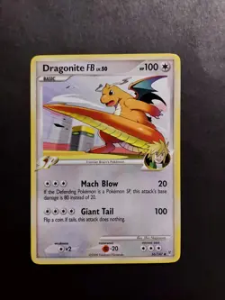 2009 Pokemon - Platinum: Supreme Victors Dragonite FB #56/147 Normal - Image 1