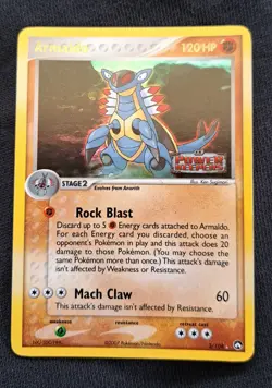 Armaldo - 3/108 - Reverse Holo 2007 Pokemon EX Power Keepers - Image 1