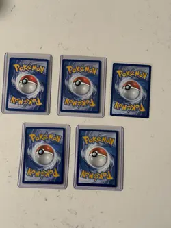 Pokemon Card Lot - 5 Cards - Mixed Conditions - Team Rocket’s Mewtwo 231 *READ* - Image 2
