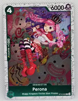 Perona (Pirate Foil) #ST12-005 One Piece TCG Premium Booster The Best Vol 2 Foil - Image 1