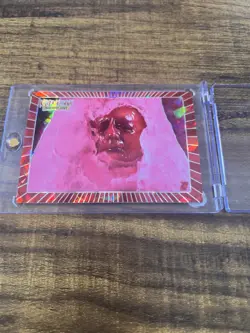 Cocoon Face #8 /25 Killer Klowns Red Holo SSP Card 25/25 RARE - Image 1