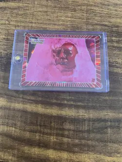 Cocoon Face #8 /25 Killer Klowns Red Holo SSP Card 25/25 RARE - Image 2