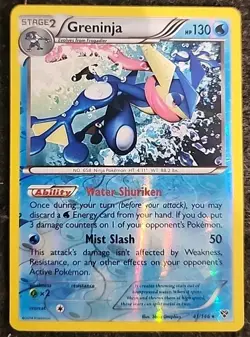 Greninja Reverse Holo Rare 41/146 - Pokemon Card - XY Base Set 041/146 - Image 1