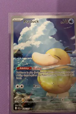 Pokemon Ascended Hero’s Psyduck 226/217 MINT CON TCG - Image 2