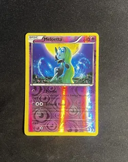 Pokemon - Meloetta 77/149 - Boundaries Crossed - Deck Exclusive - Reverse Holo - Image 1