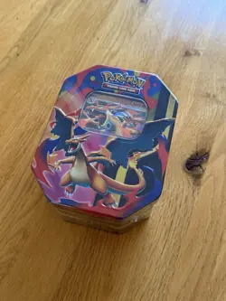 Pokemon TCG Mega Charizard EX Tin Y New And Sealed - Image 1