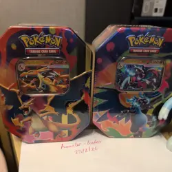 Pokemon TCG - Mega Charizard X & Y ex Gift Tin- one of each - Image 2