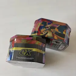 Pokemon TCG Mega Charizard X & Y Mega Evolution Tin Set - 2 Tins -New & Sealed - Image 3