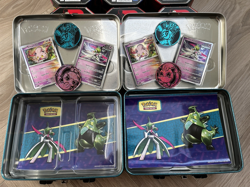 8*Tin No Pack No EX Collectors Chest Pokemon TCG Team Rocket Mega Charizard X Y - Image 4