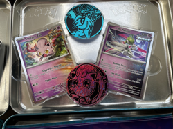 8*Tin No Pack No EX Collectors Chest Pokemon TCG Team Rocket Mega Charizard X Y - Image 5