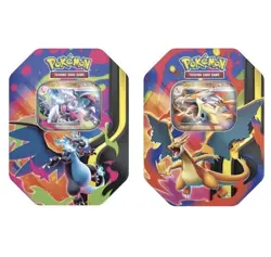 Pokemon TCG MEGA CHARIZARD EX TIN CHARIZARD Y SEALED - Image 1