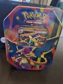 Pokemon: Mega Evolutions, Ascended Heroes Charizard Y EX Tin. New & Sealed - Image 1