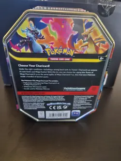Pokemon: Mega Evolutions, Ascended Heroes Charizard Y EX Tin. New & Sealed - Image 2